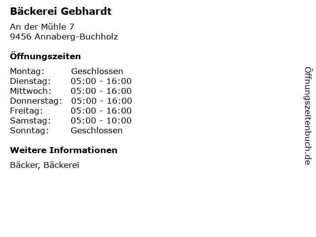 Andreas Gebhardt Bäckerei