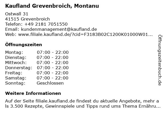 ᐅ Offnungszeiten Montanushof Schlusseldienst Ostwall 31 In Grevenbroich