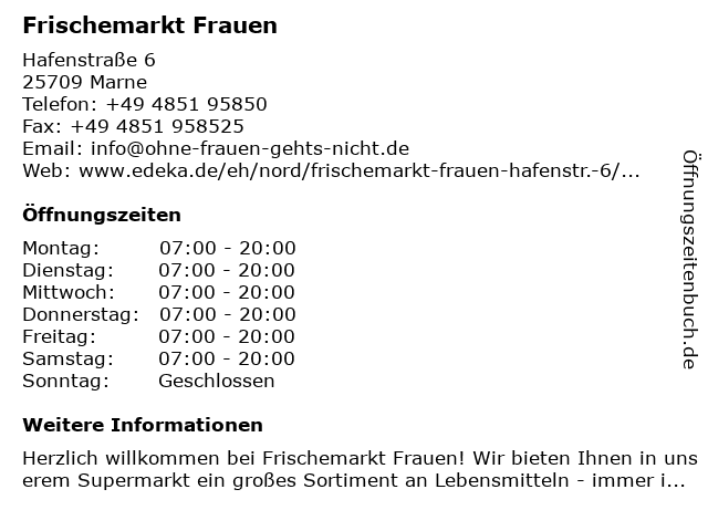 Frau aus Marne