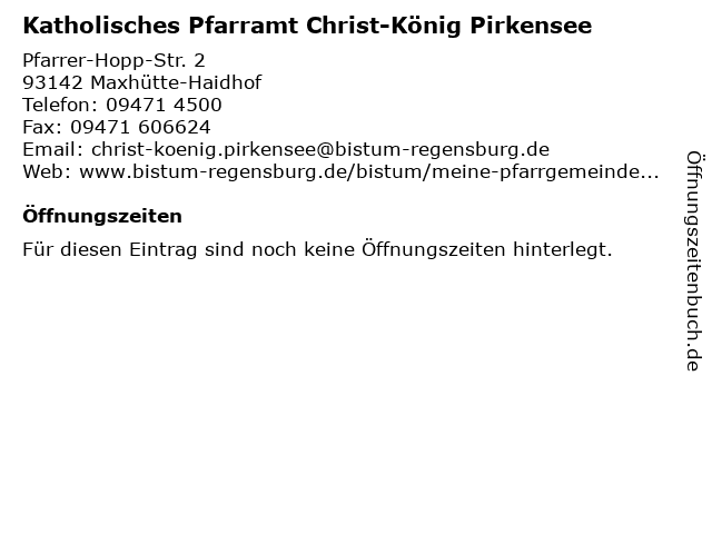 Kinderhaus Zum Guten Hirten Pirkensee