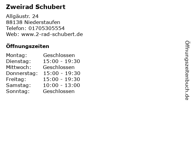 Zweirad Schubert · Zweirad Schubert