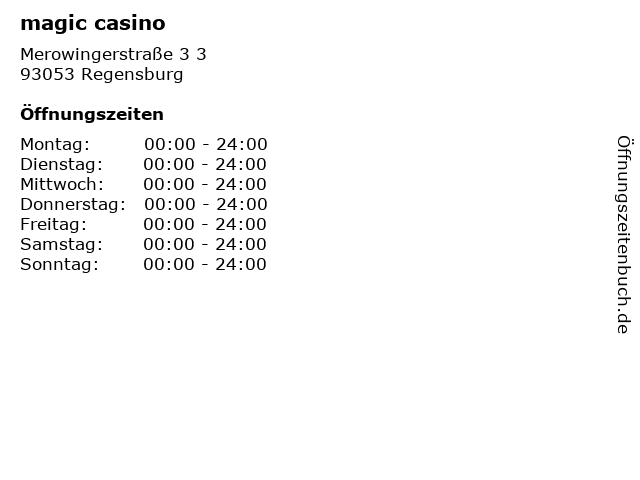 Magic casino regensburg entertainment