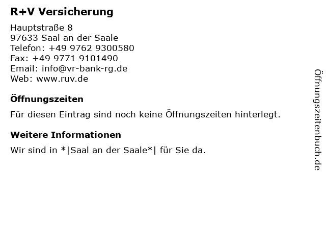 á… Offnungszeiten Volksbank Raiffeisenbank Rhon Grabfeld Eg Geldautomat Filiale Hauptstr 8 In Saal A D Saale