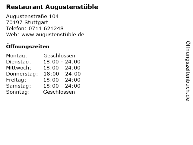 augustenstüble stuttgart