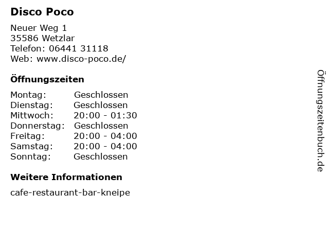 poco wetzlar