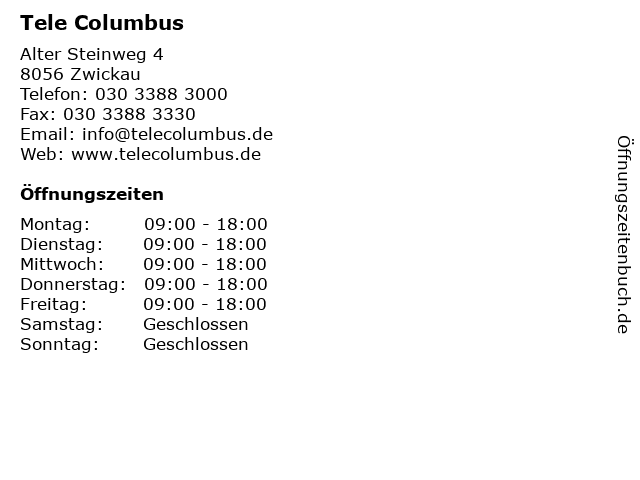 Telecolumbus zwickau